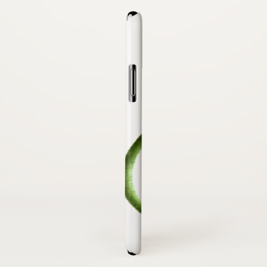 赤いケシのシンプル Case-Mate iPhoneケース (裏面/右)