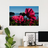 赤いケシのポスター ポスター (ホームオフィス)