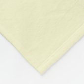 赤いケシの夏の牧草地、野生の花 フリースブランケット (角)