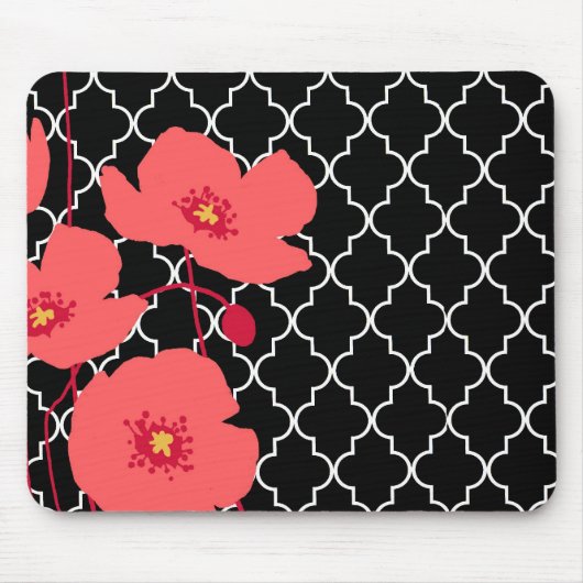 赤いケシの子…mosepad マウスパッド (正面)