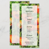 赤いケシの畑… メニュー (正面/裏面)