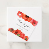 赤いケシの結婚水色 フェイバータグ (インサイチュ)