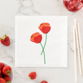 赤いケシの花 (インサイチュ)