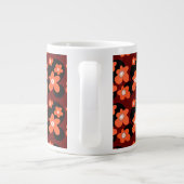 赤いケシの花 ジャンボコーヒーマグカップ (裏面)