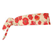 赤いケシの花 タイヘッドバンド (回転270)