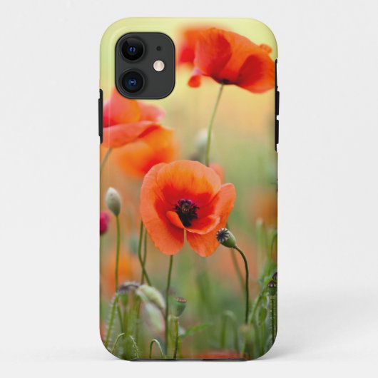 赤いケシの花 Case-Mate iPhoneケース (裏面)