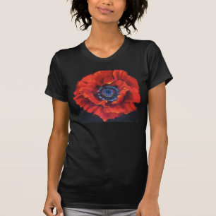 赤いケシのTシャツ Tシャツ