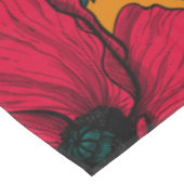 赤いケシ畑 テーブルクロス (アングル)