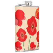 赤いケシ畑 フラスク (右)