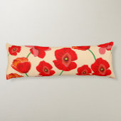 赤いケシ畑 ボディピロー (裏面)