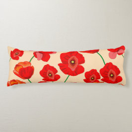 赤いケシ畑 ボディピロー
