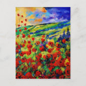 赤いケシ78 ポストカード (正面)