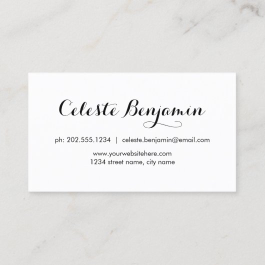 赤いケシ|の水彩画の花 名刺 (裏面)