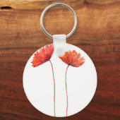 赤いケシ キーホルダー (正面)