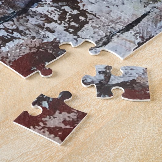 赤いケシ ジグソーパズル (側面)