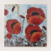 赤いケシ ジグソーパズル (縦)