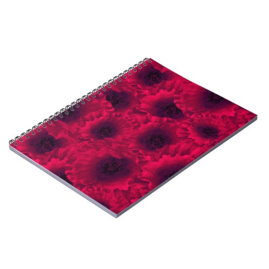 赤いケシ ノートブック (左側)