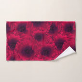 赤いケシ バスタオルセット (ハンドタオル)