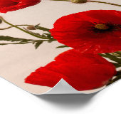 赤いケシ ポスター (角)