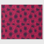 赤いケシ ラッピングペーパー (フラット)