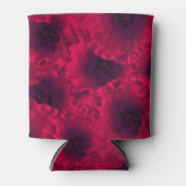 赤いケシ 缶クーラー (正面)