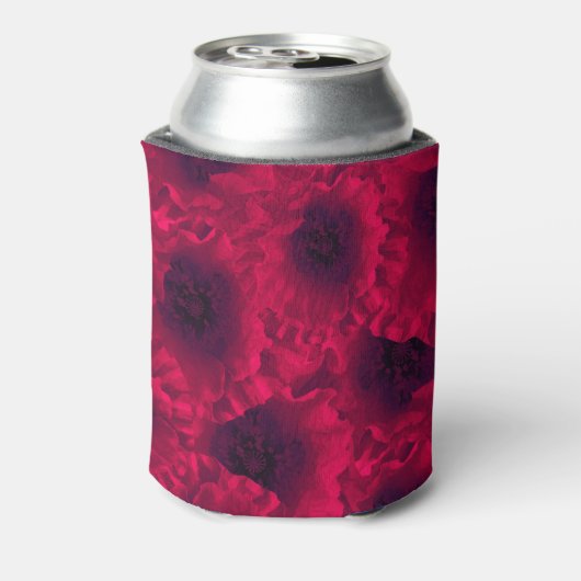 赤いケシ 缶クーラー (缶裏面)