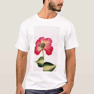 赤いケシ Tシャツ