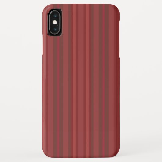 赤いケースモダンメイトがかろうじてiPhone XS Max Case-Mate iPhoneケース (裏面)