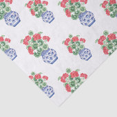 赤いゲラニウムのチノワセリーヴァース 薄葉紙 (詳細)