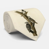 赤いコックレッドのウードカーオードゥボンの鳥たち ネクタイ (ロール)