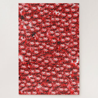 赤いコビデ19 ジグソーパズル