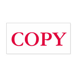 赤いコピー セルフインキングスタンプ