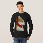 赤いコルギ Tシャツ (正面フル)