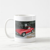 赤いコルベット コーヒーマグカップ (左)