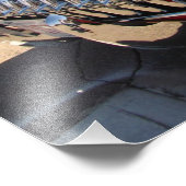 赤いコルベット～写真 フォトプリント            (角)