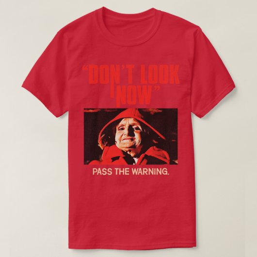 赤いコートの殺し屋 Tシャツ (デザイン正面)