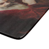 赤いコートを着た老人（サンタクロース） （クリスマス） カッティングボード (角)