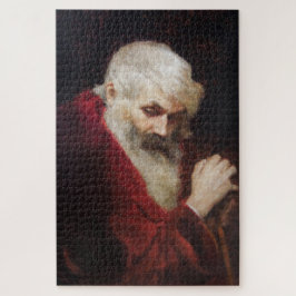 赤いコートを着た老人（サンタクロース） （クリスマス） ジグソーパズル