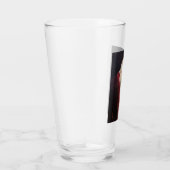 赤いコートを着た老人(サンタクロース) (クリスマス) タンブラーグラス (右)