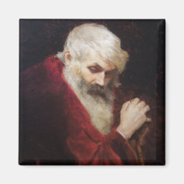 赤いコートを着た老人（サンタクロース） （クリスマス） マグネット