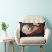 赤いコートを着た老人（サンタクロース） （クリスマス） ランバークッション (椅子)