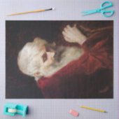 赤いコートを着た老人（サンタクロース） （クリスマス） 薄葉紙 (クラフト)