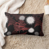 赤いコーヒーツリーの花。 ランバークッション (ブランケット)