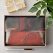 赤いゴシック様式の女性を切り離す 薄葉紙 (ギフト)