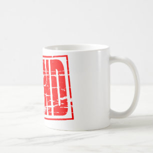 赤いゴム印効果 担保 コーヒーマグカップ