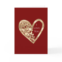 赤いゴールドハーツ愛