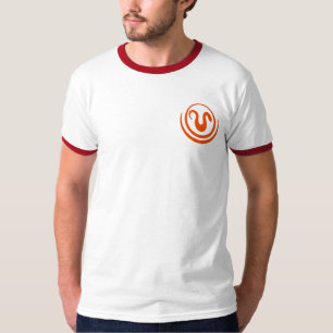 赤いゴールド記号 Tシャツ