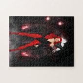 赤いサックバス ジグソーパズル (横)