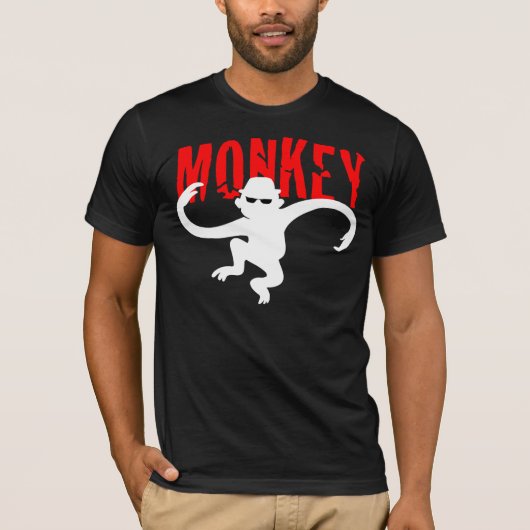 赤いサルバレルのTシャツ Tシャツ (正面)