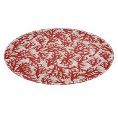 赤いサンゴ模様2 カッティングボード (角)